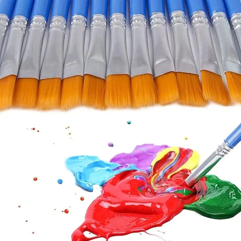 20pcs Painting Brushes Set - Multifunctional Art Brushes for Handcrafts, Hook Line, and Artistic Projects