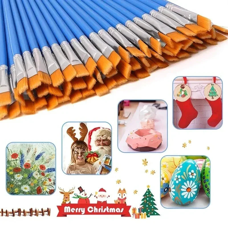 20pcs Painting Brushes Set - Multifunctional Art Brushes for Handcrafts, Hook Line, and Artistic Projects