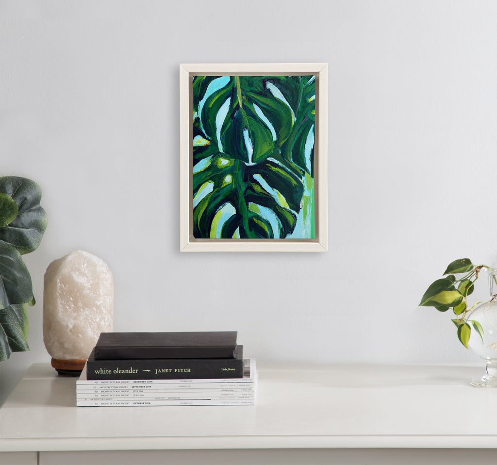Sylvie Blank Framed Canvas 8x10