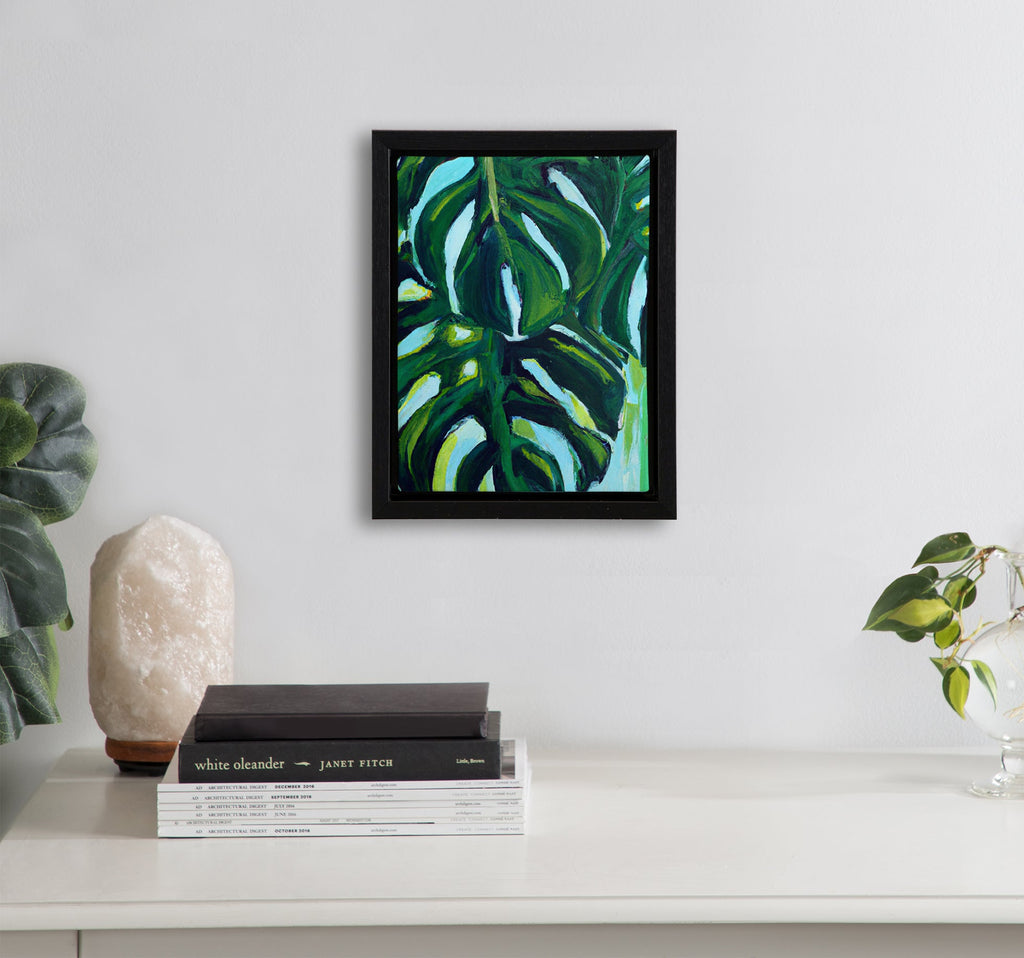 Sylvie Blank Framed Canvas 8x10