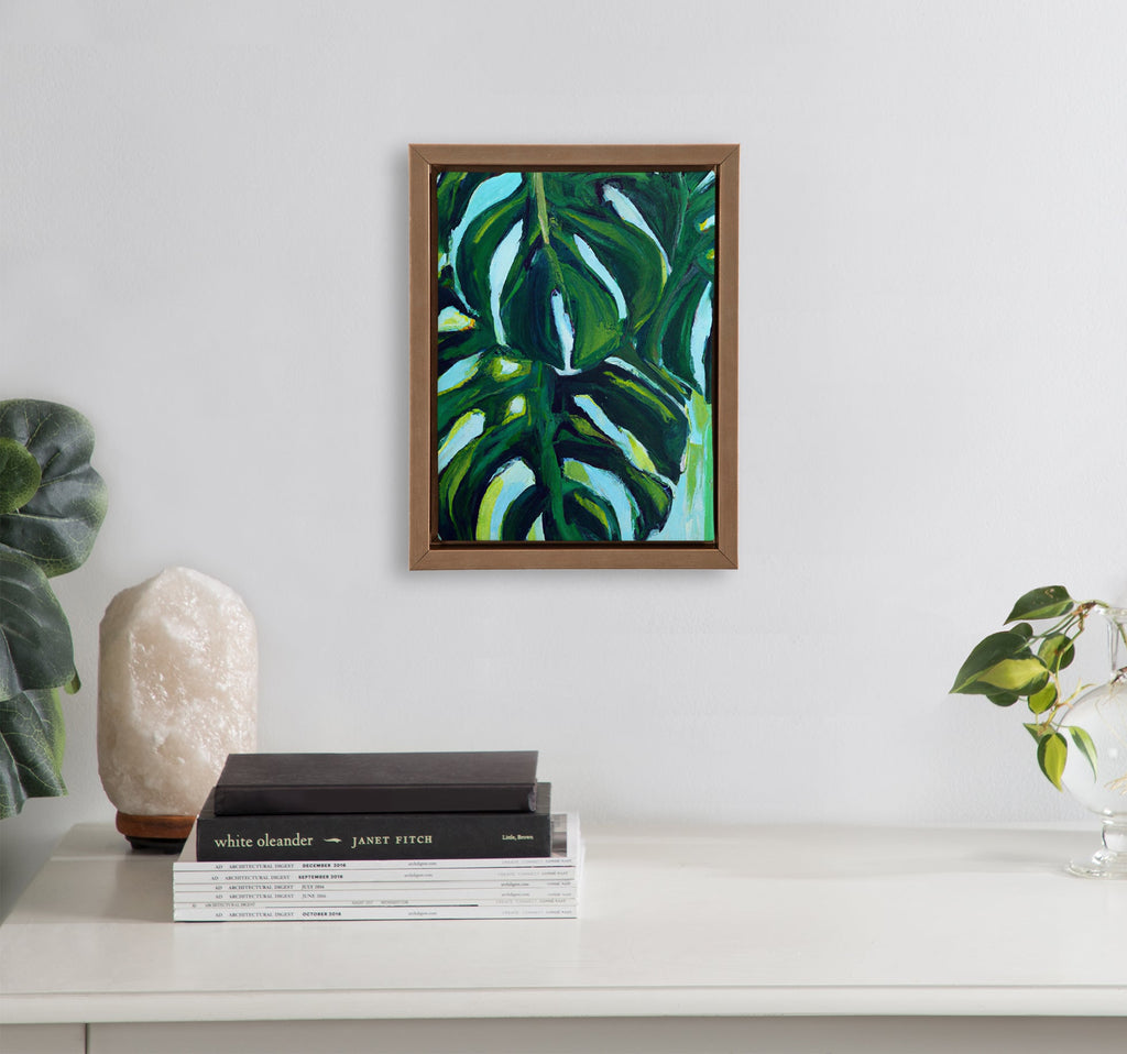 Sylvie Blank Framed Canvas 8x10